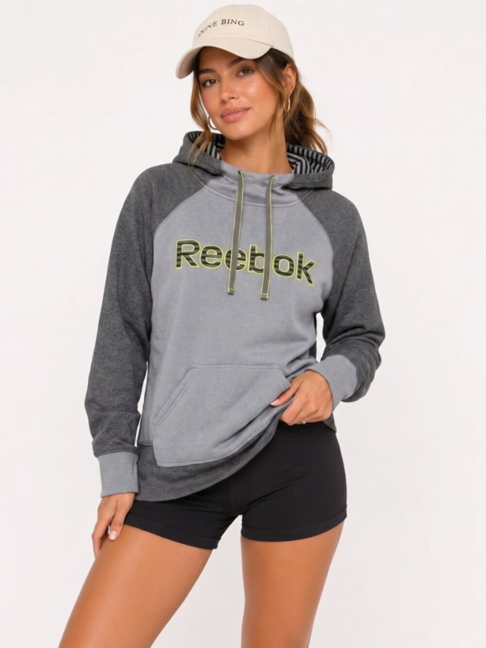Reebok WOMENS  Gray Hoodie (SMALL)